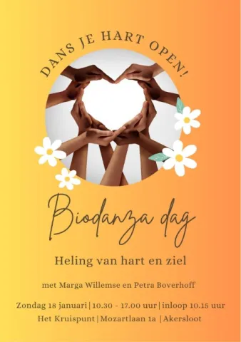 Voorkant Dansdag Dans je hart open