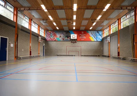 Heerlijke ruimte, warme vloer.