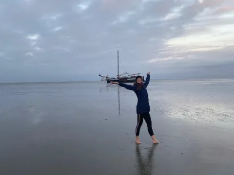 5 dagen zeilen met Yin Yoga en Biodanza op het Wad  27 juli - 31 juli