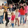Feestcirkel met kinderen