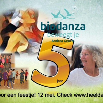 5 jaar biodanza bij Heeldanserij Cuijk