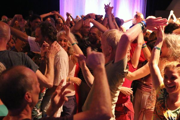 Landelijke biodanza feestdag