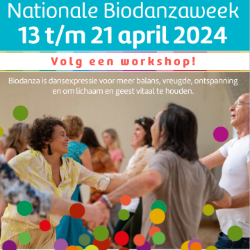 Introductie workshop tijdens Nationale Biodanzaweek in Leiden