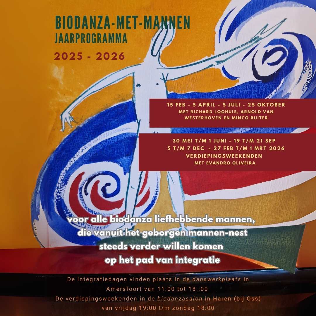 Biodanza met mannen dag 1